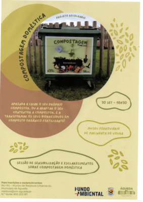 Sessão de sensibilização e esclarecimentos - compostagem doméstica